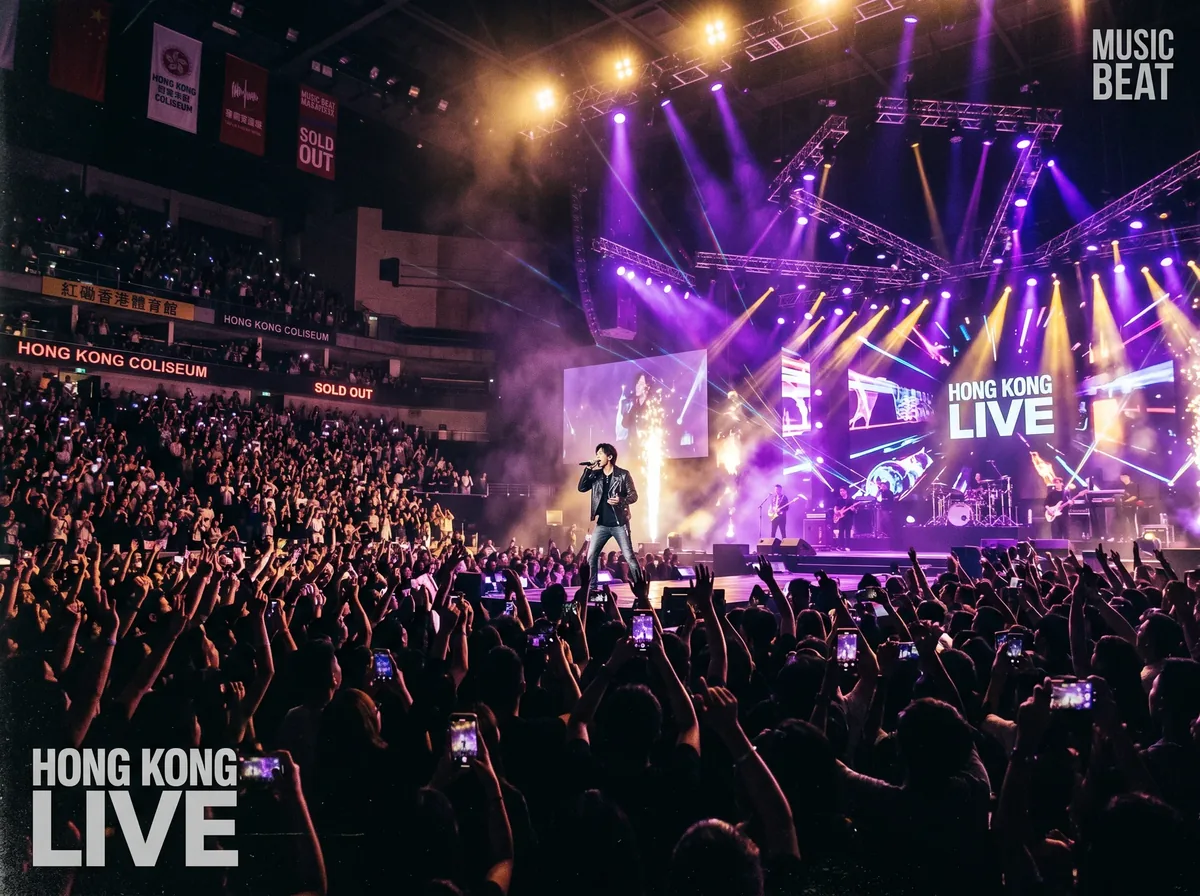 Live concert in Hong Kong